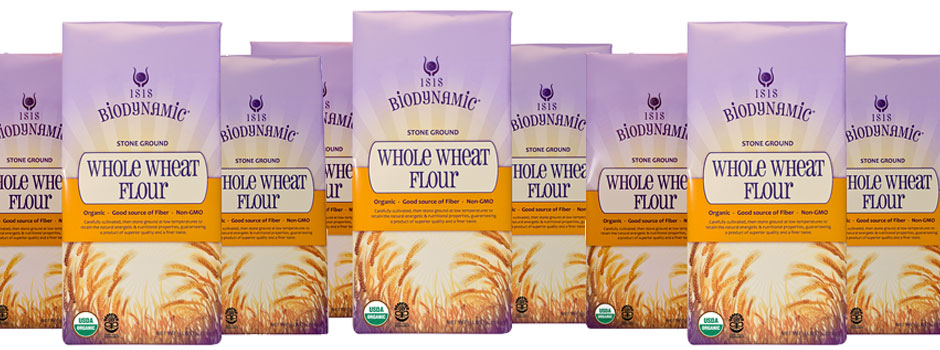 Isis Biodynamic Stone Ground Wheat Flour