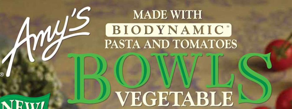 Amy's Kitchen Biodynamic Pasta Bowl