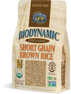 Lundberg Biodynamic Organic Short Grain Brown Rice